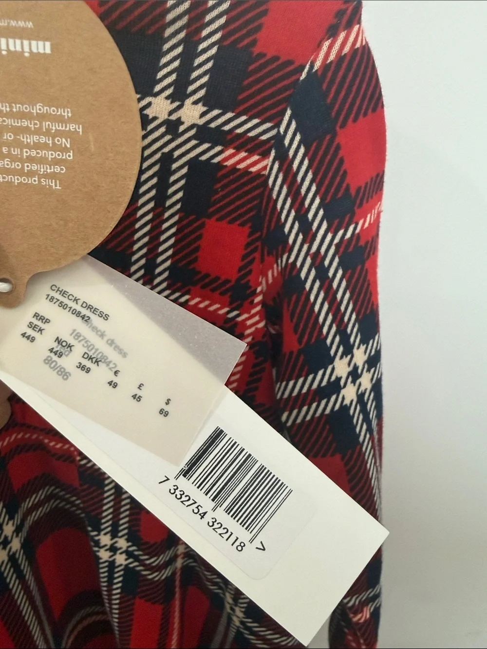 Mini Rodini classic plaid
